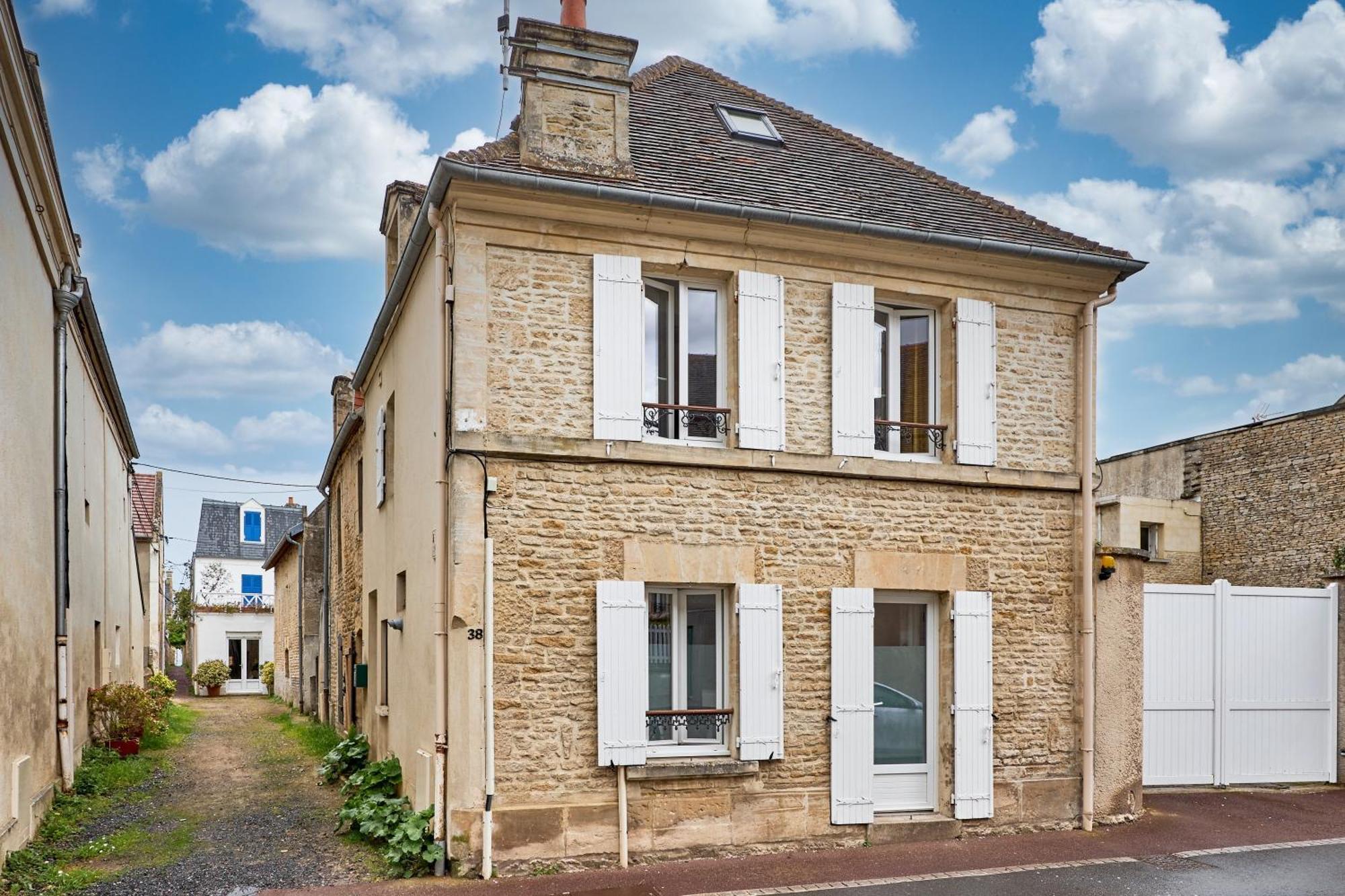 La Maison Du Pecheur - A 250 M De La Plage Saint-Aubin-Sur-Mer  Bagian luar foto